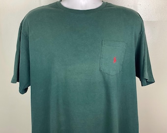 Vintage Polo Ralph Lauren 1992 USA Made Single Stitch T-shirt Size