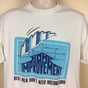 Vtg 90s Home Improvement T-shirt White XL Tim Allen Sitcom Comedy