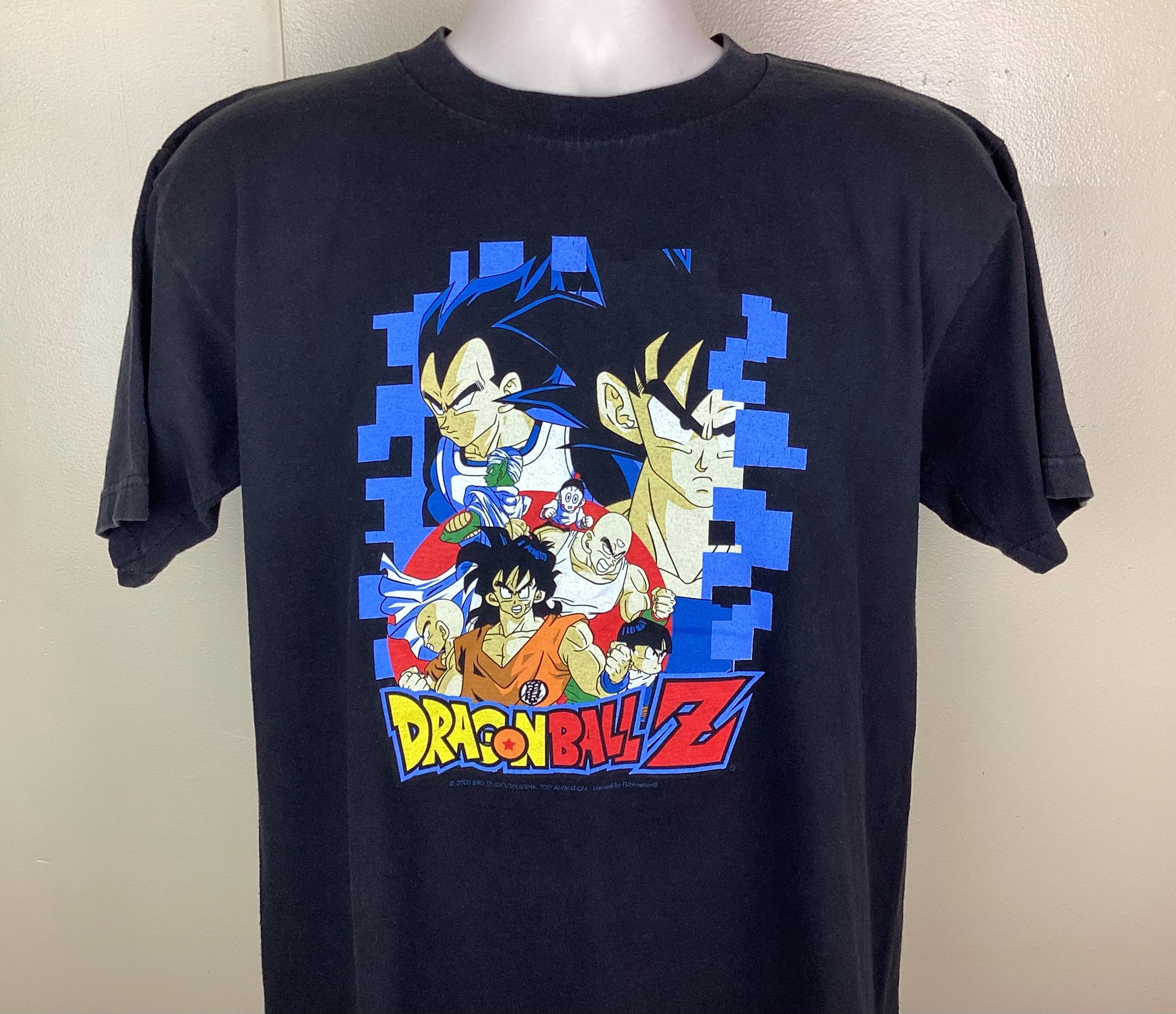 00s ドラゴンボールZ DRAGON BALL アニメTシャツ vintage Vintage 2000 Dragon Ball Z T-shirt Black Youth XL Adult M Y2K