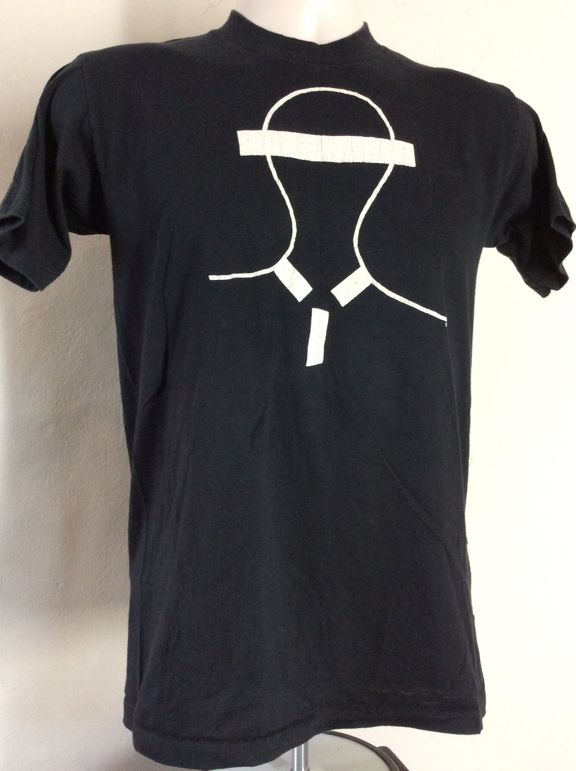ENFOLD DECORATIVE WAVE T－SHIRT BLACK Enfold / 2024Ss Decorative Wave T-Shirt Patch Slit Cut And