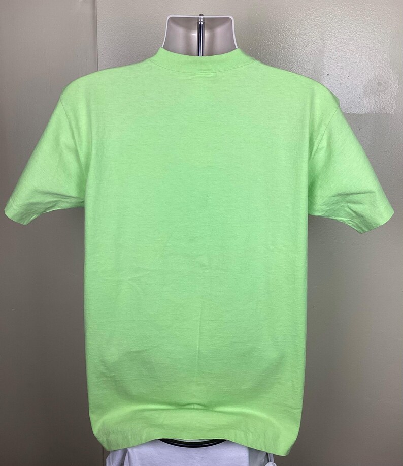 Vtg 1998 Sanrio Keroppi T-Shirt Green L 90s Japanese Animation Character Anime Japan Single Stitch Hello Kitty image 3