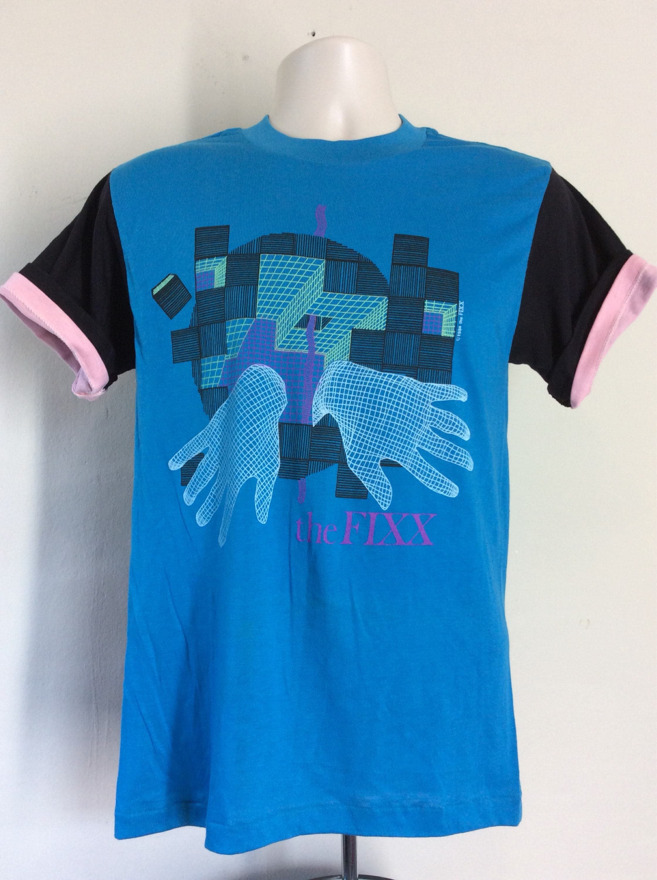 ヴィンテージ 1984 The Fixx ファントム ツアー コンサート Tシャツ 