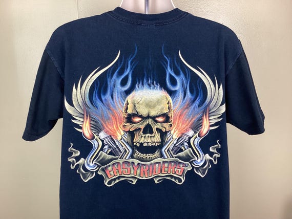 Easy Riders ビンテージスカルデザイン Tシャツ 2025年最新】easy rider tシャツの人気アイテム - メルカリ