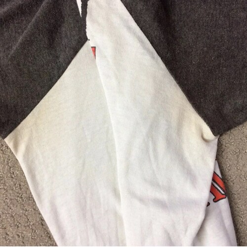 Vtg 1986 David Lee Roth Raglan Jersey Style Concert T-Shirt White shops L/XL 80s Van Halen Classic Rock Glam Hair Metal