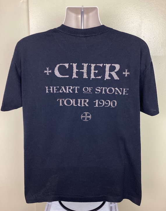 Vintage 90s Cher Shirt Mens XL Blue Do You Believe Tour Tee