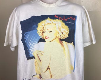 Vintage Y2k Madonna Sticky & Sweet Tour T-shirt | Pop Tees