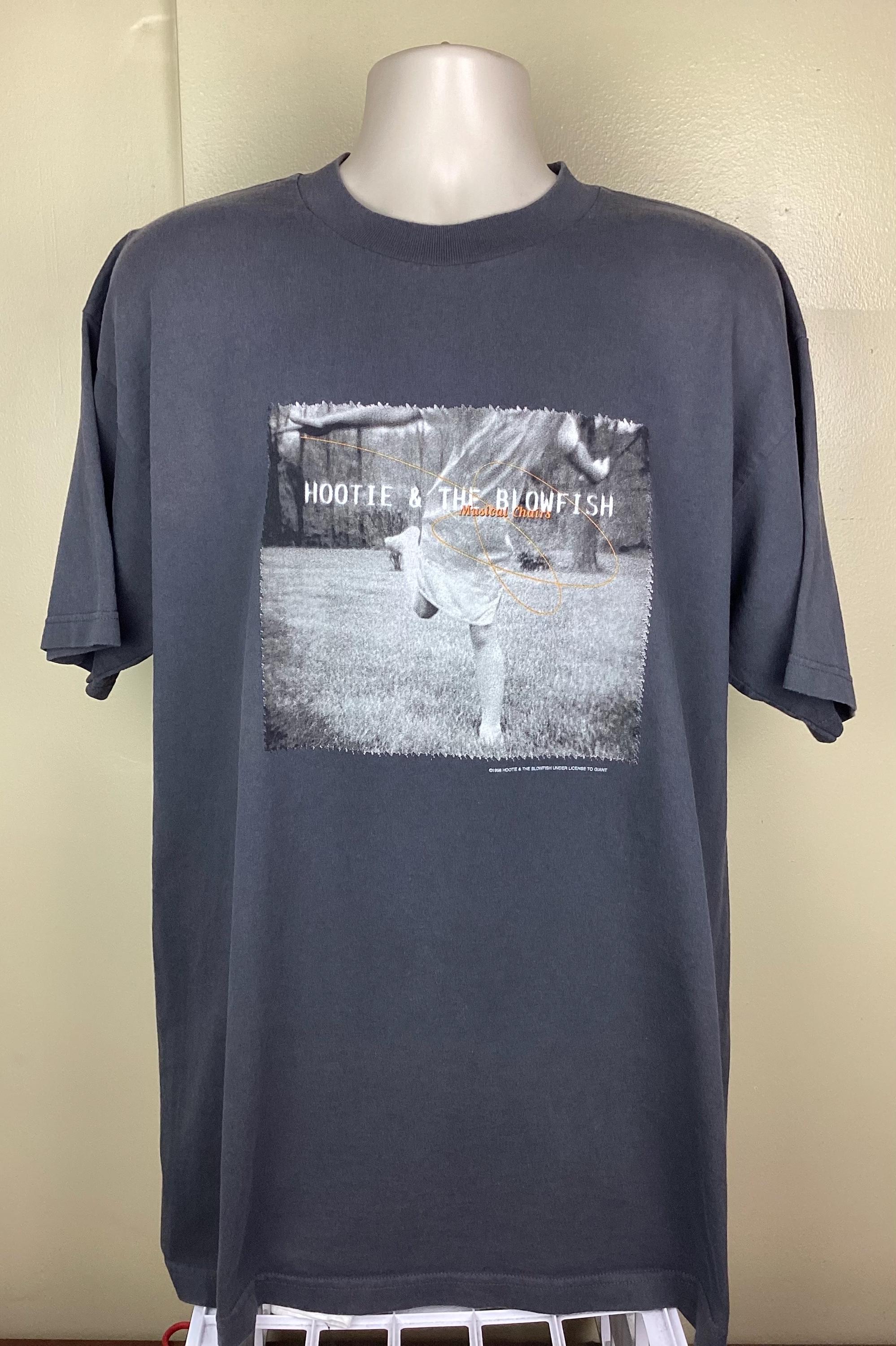 Vintage 1998 Hootie and the Blowfish Concert T-shirt Dark Gray XL 
