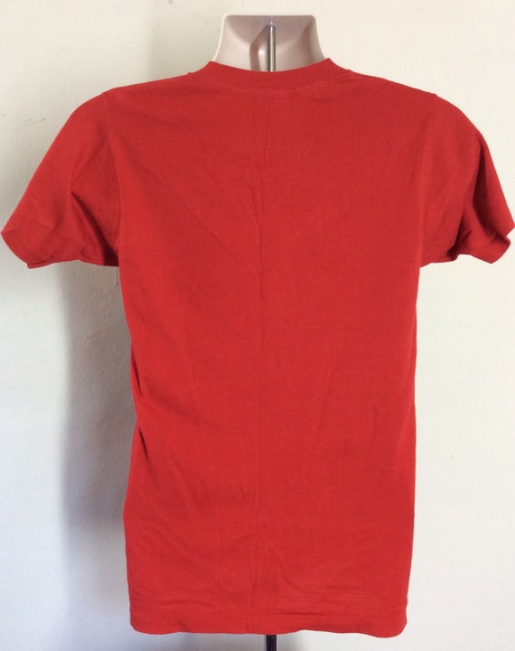 Vtg 1980 Annapolis Maryland T-Shirt Red XS/S 80s … - image 3