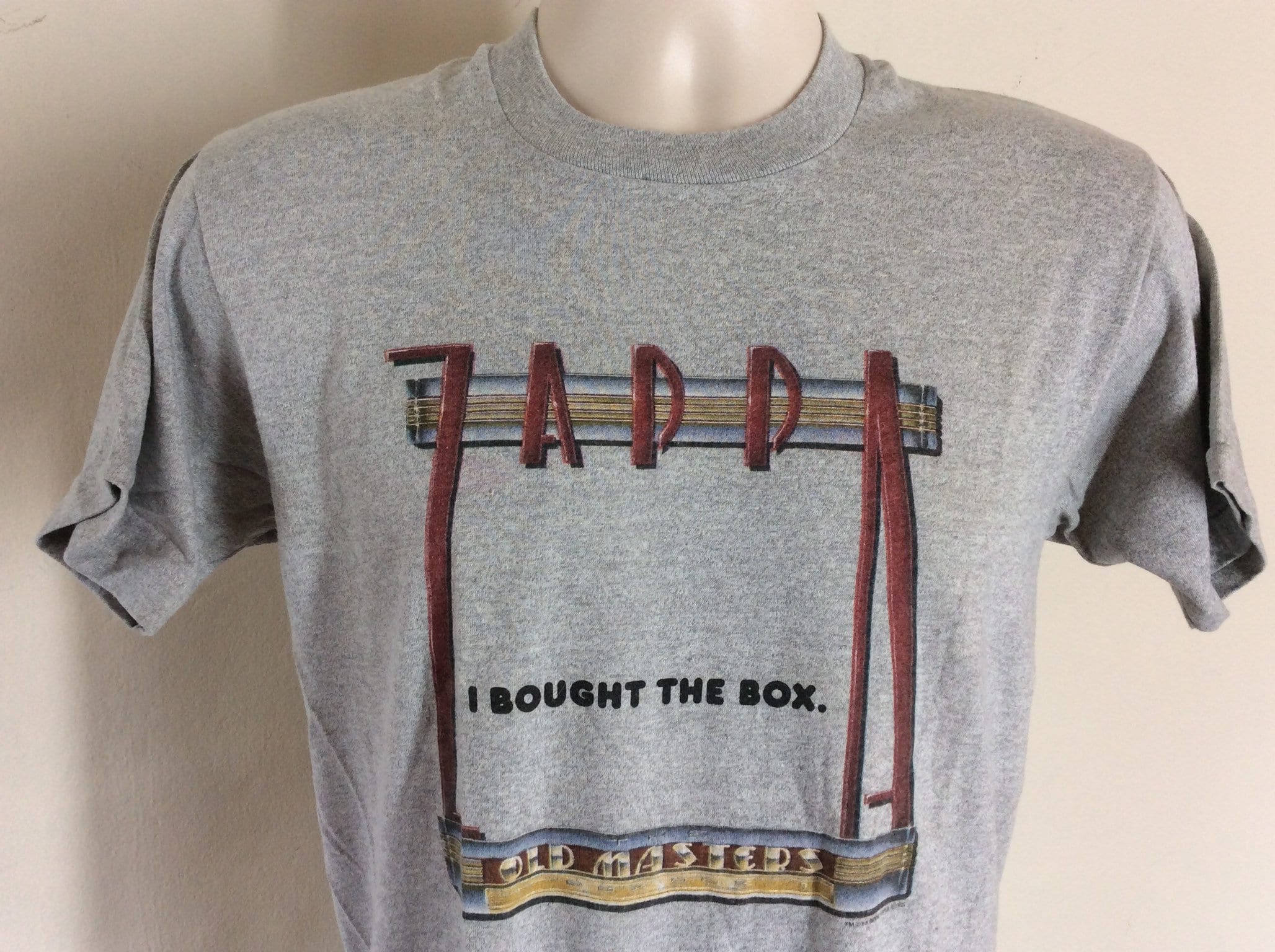 ヴィンテージ 1985 フランク ザッパ オールド マスターズ ボックス T 