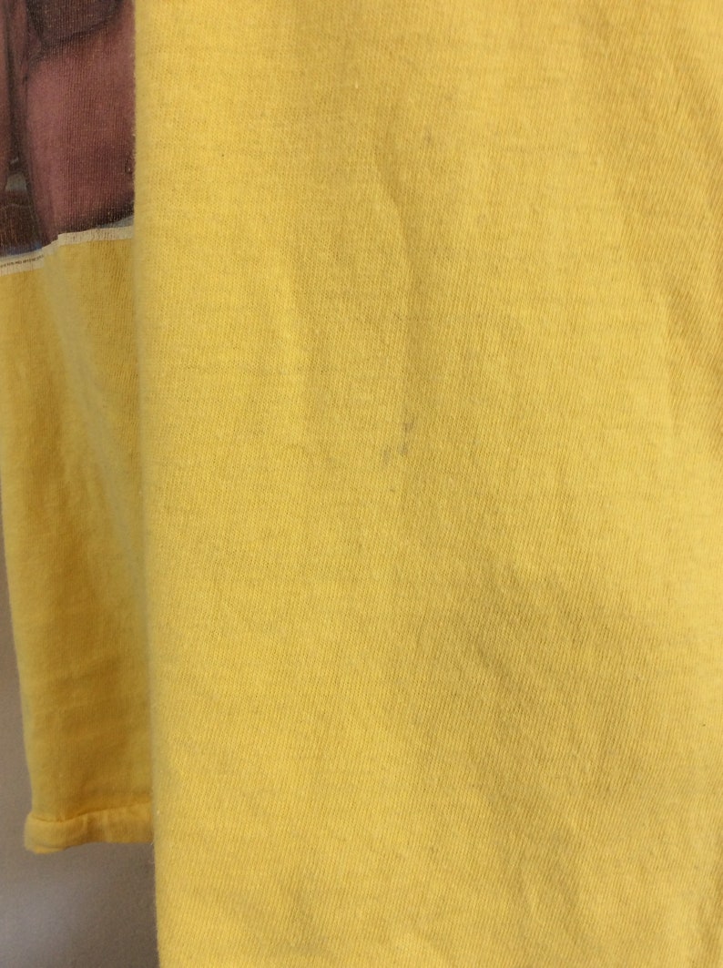 Vtg 1976 Farrah Fawcett Iron-on T-shirt Yellow S 70s Charlies - Etsy