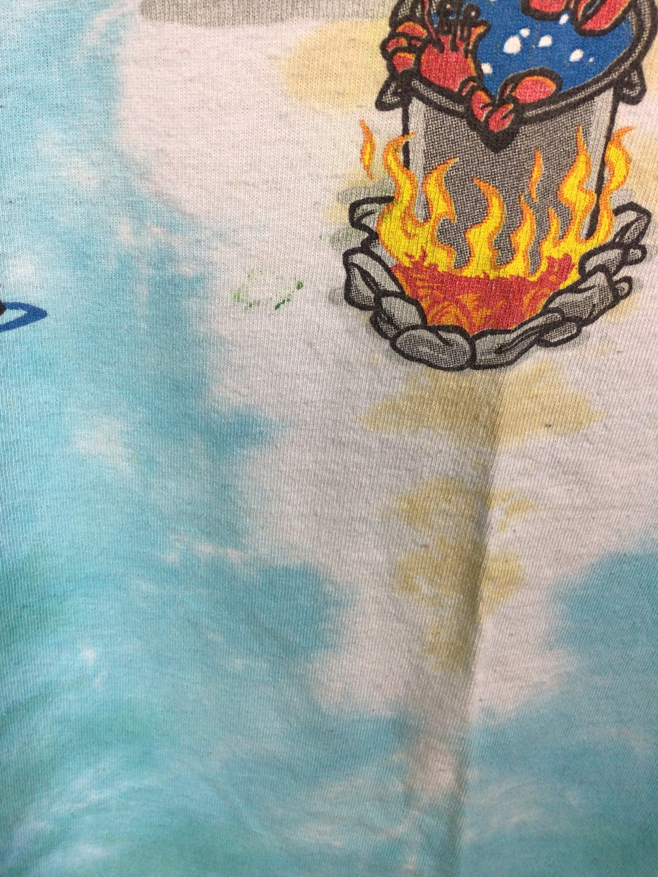 Vtg 2001 Grateful Dead Jam Bake T-shirt XXL Y2K Tie Dye Classic