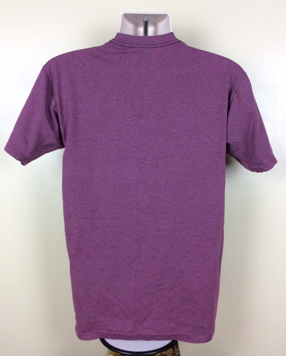 Vtg 90s Disney’s Wildlife Tracks T-Shirt Purple M… - image 3