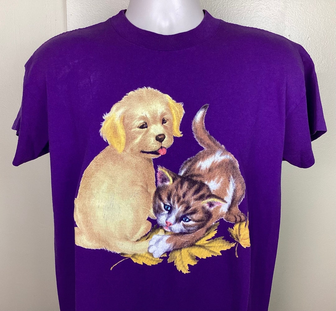トップス vintage dog print tee 90's 