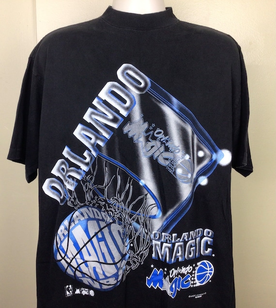 Vintage Orlando Magic NBA Tee Shirt Magic Johnson Jersey Size XL