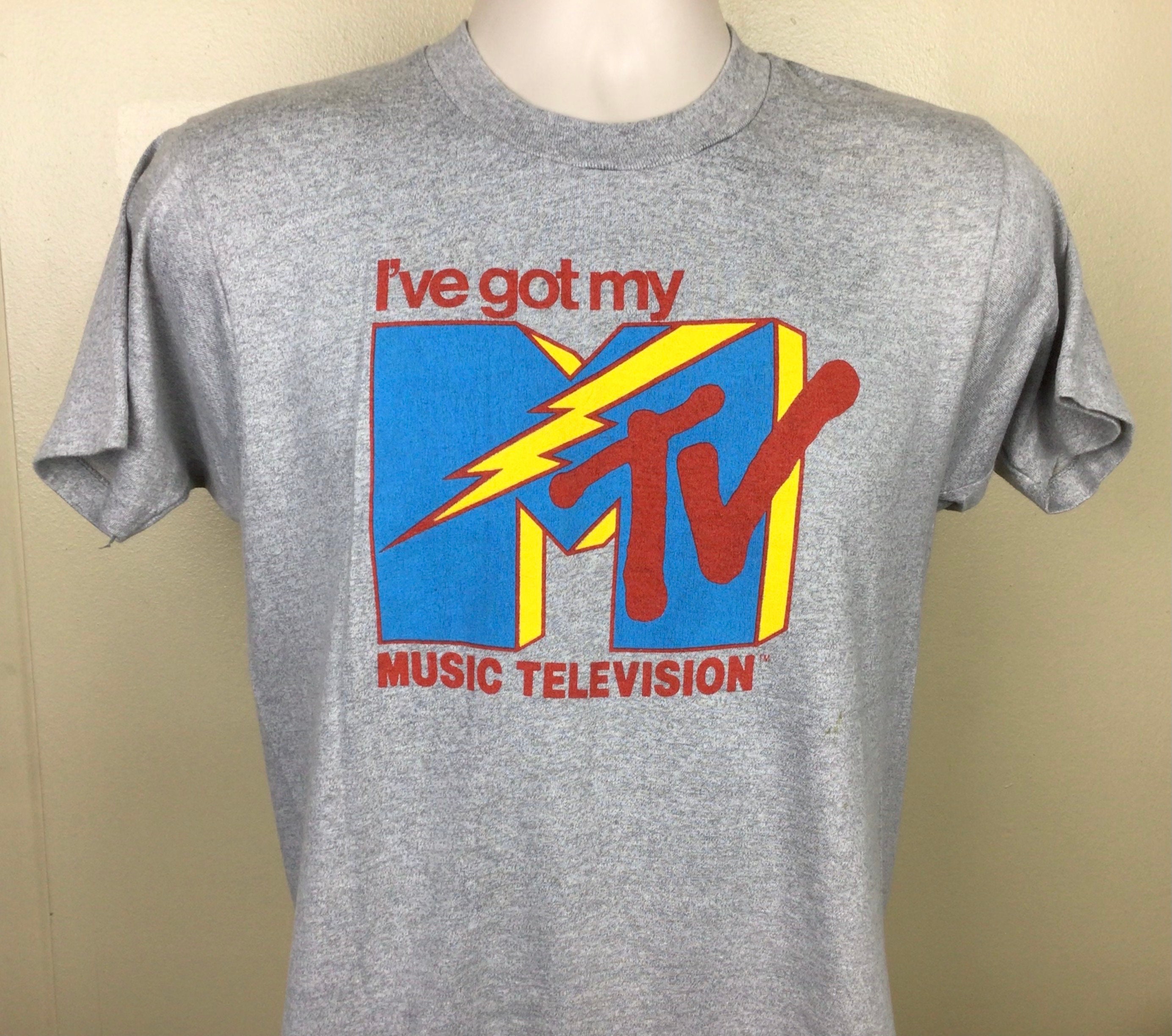 90s MTV Tシャツ American Classics MTV 90s Neon Sign Logo Music Television