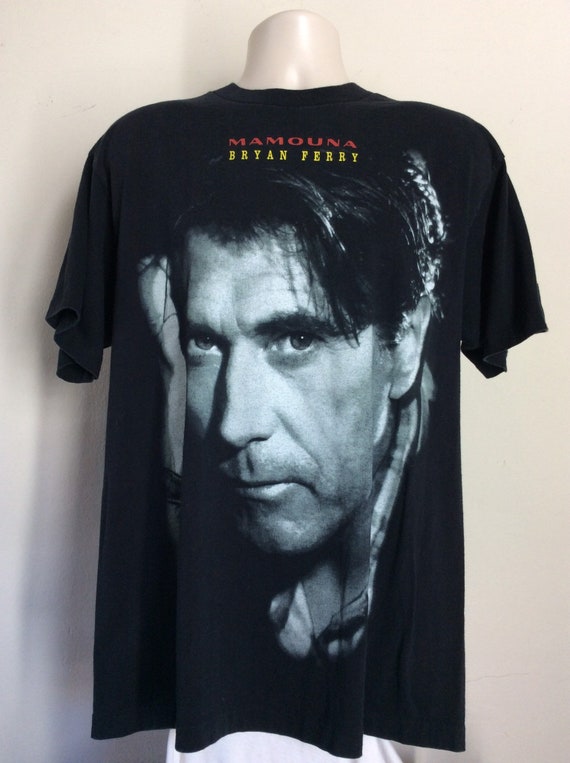 Vtg 1994 Bryan Ferry Mamouna Concert T-Shirt Black