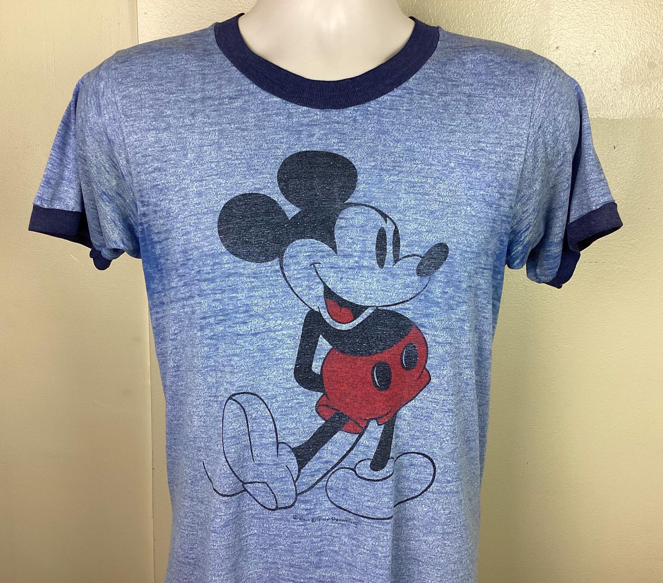 70s Mickey Tee - Etsy 70s Mickey Tee - Etsy