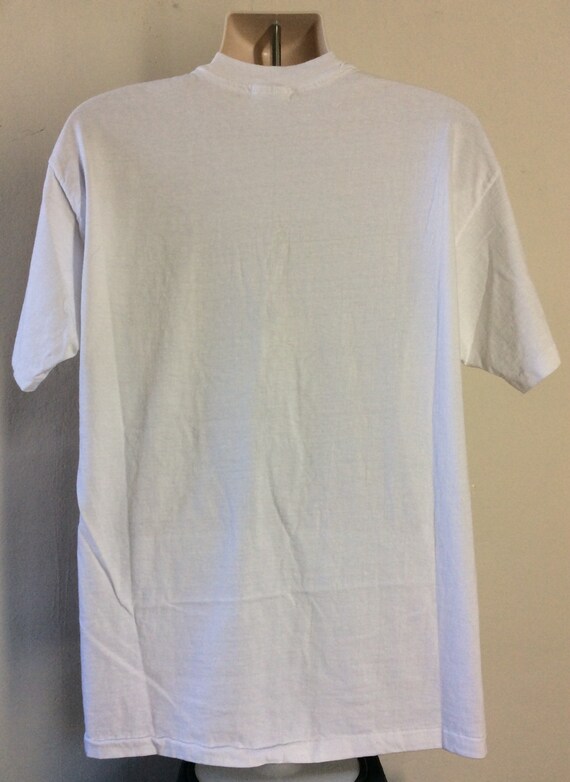 Vtg 1993 SST Records College Rock T-Shirt White X… - image 3