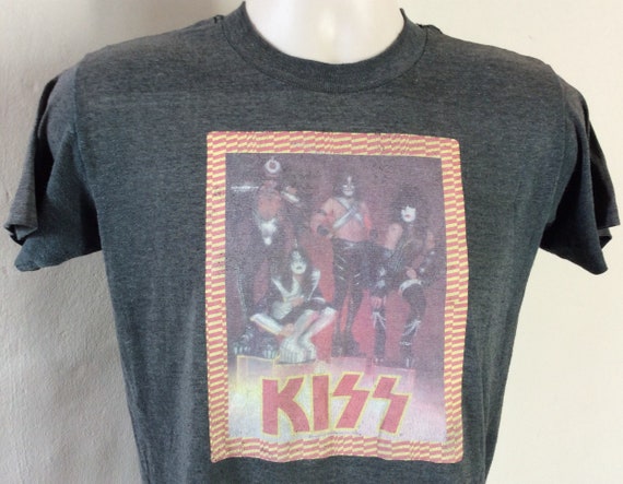 70s kiss band iron - Gem
