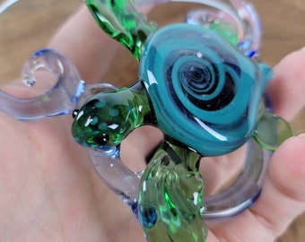 Glass Sea turtle wall hanging sculpture
