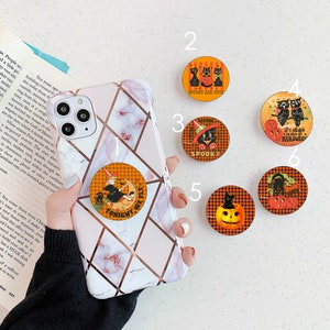 Halloween Phone Grip | Retro Halloween Phone Holder