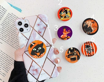 Halloween Phone Grip | Retro Halloween Phone Holder