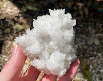 メキシコ産アラゴナイト洞窟方解石 239.9g 標本 結晶 鉱物