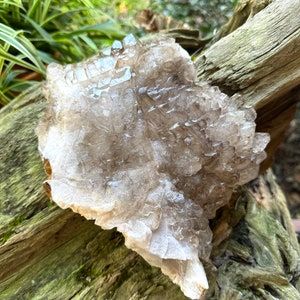 Elesital Quartz Double Sided Specimen from Brazil, 2980g 6lb 9.1oz Mineral Crystal