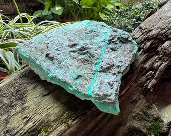 Rough/Raw Blue Green Chrysophrase from Brazil New Find 792g Mineral Crystal Specimen.
