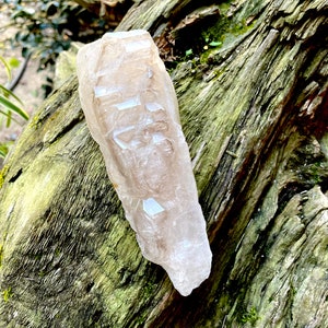 Pale Smokey Elesital Quartz Specimen from Minas Gerais Brazil, 464g