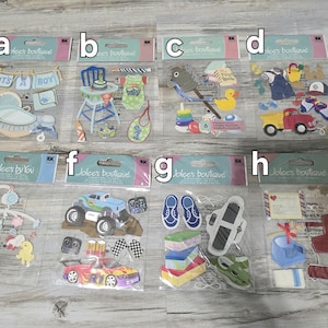 Rare Jolee&#39;s Boutique Scrapbook Stickers and Embellishments NIP
