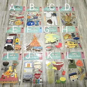 Rare Jolee&#39;s Boutique Scrapbook Stickers and Embellishments NIP