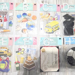 Rare Jolee&#39;s Boutique Scrapbook Stickers and Embellishments NIP