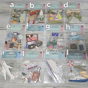 Rare Jolee&#39;s Boutique Scrapbook Stickers and Embellishments NIP