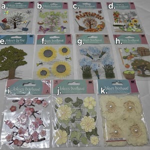 Rare Jolee&#39;s Boutique Scrapbook Stickers and Embellishments NIP