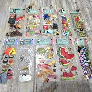 Rare Jolee&#39;s Boutique Scrapbook Stickers and Embellishments NIP