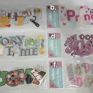 Rare Jolee&#39;s Boutique Scrapbook Stickers and Embellishments NIP