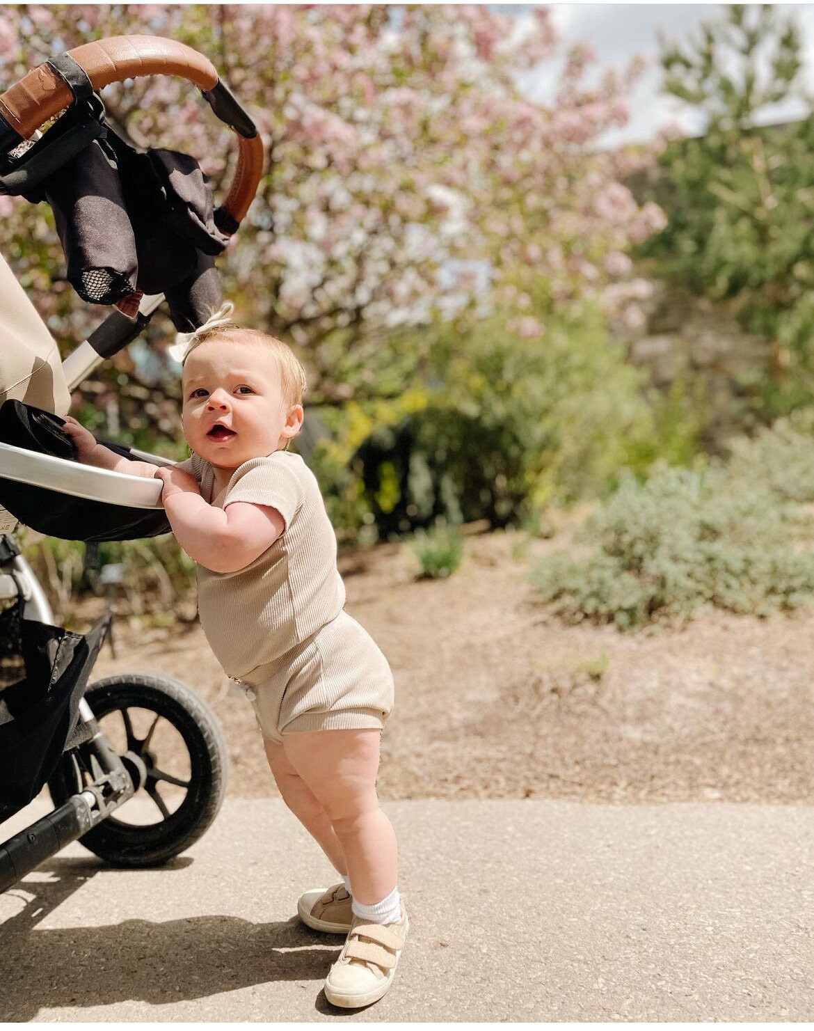 Baby Jogger City Select Select 2 City Sights Leather Handle Bar