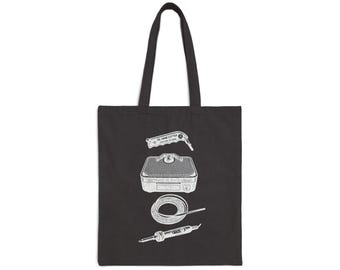 Cut Grind Foil Solder Tote Bag