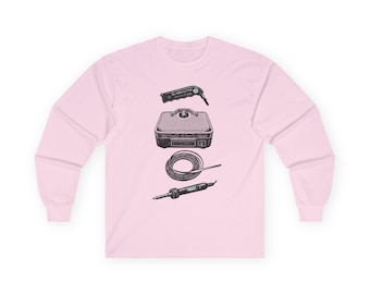 Cut Grind Foil Solder Long Sleeve Tee
