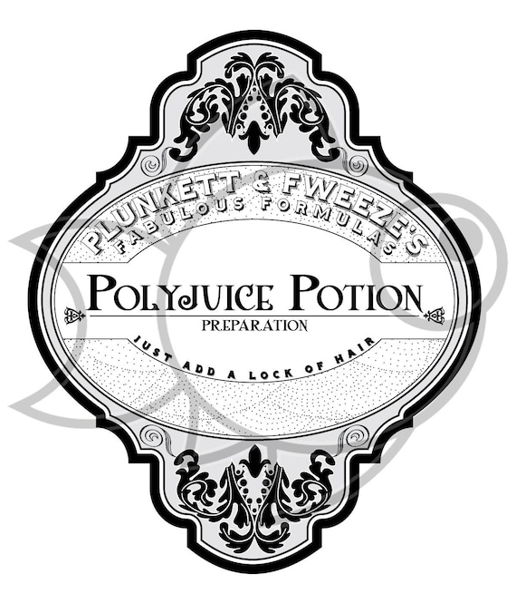 31 Polyjuice Potion Label Printable Label Design Ideas 2020