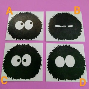 Soot Sprites Vinyl Decals image 1