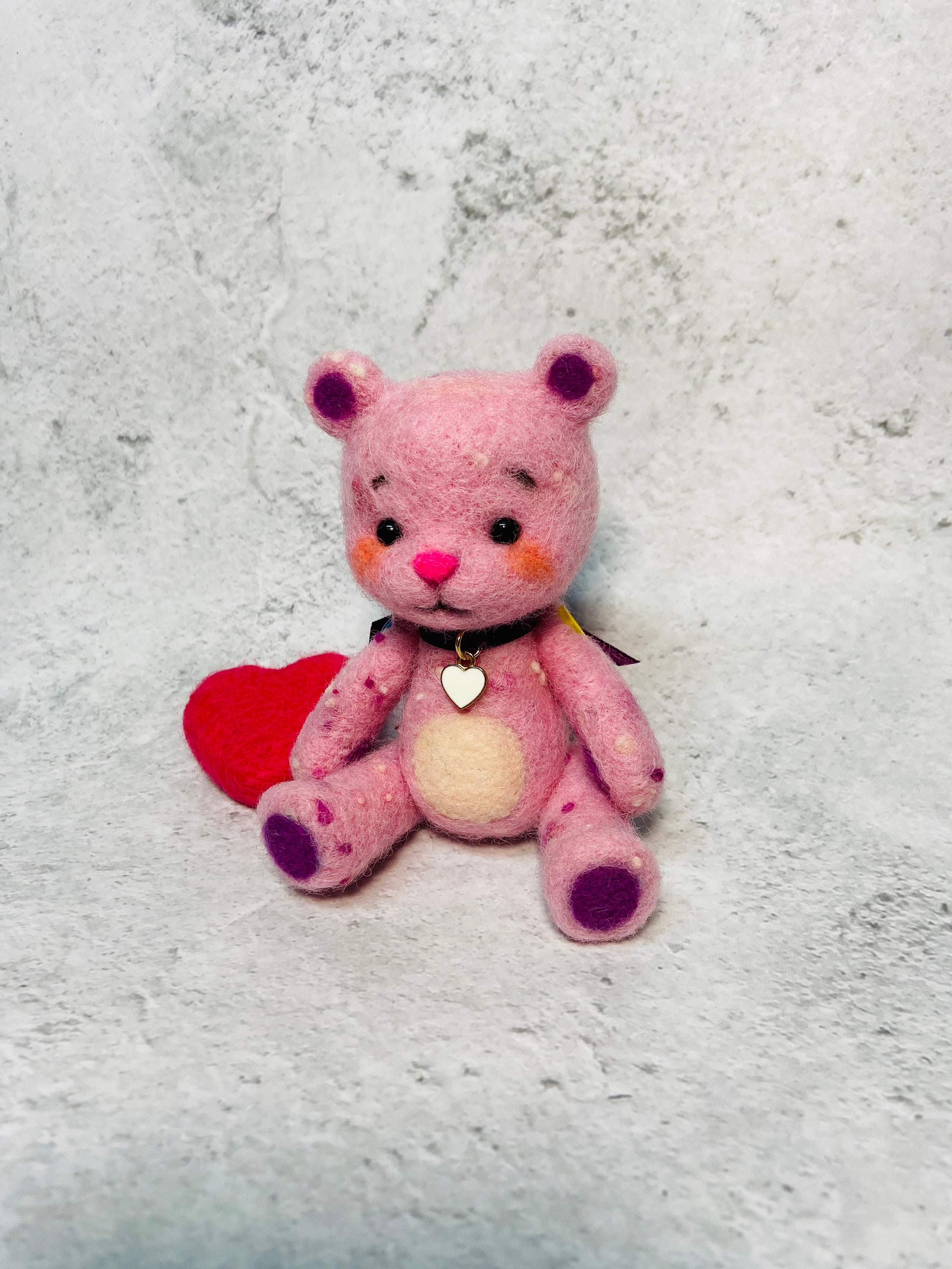 Needle Felting Teddy Bear PDF Tutorial Needle Felting Teddy Etsy UK