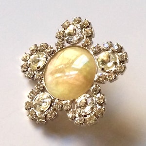 Marguerite # Strass # kamień beżowy # dekoracja Odzież # akcesoria #