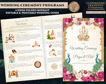 Hindu Wedding timeline as Indian wedding timeline, Indian Wedding program & Hindu Wedding Program, Wedding guide Gujarati Wedding program