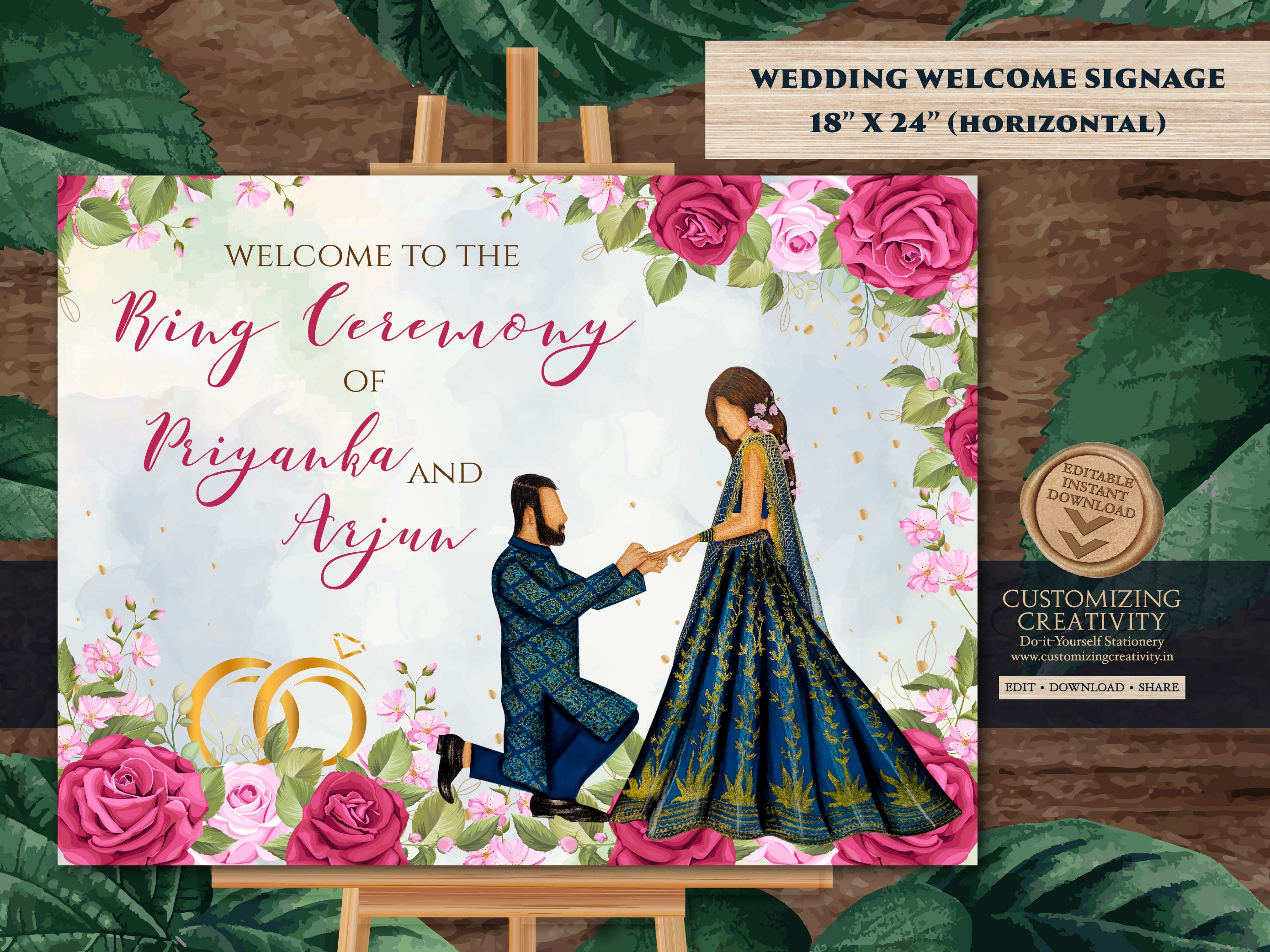 Buy Engagement Ceremony Signs & Engagement Signs, Engagement Signage Indian Ring  Ceremony Sign, Engagement Welcome Signs for Indian Welcome Sign Online in  India - Etsy