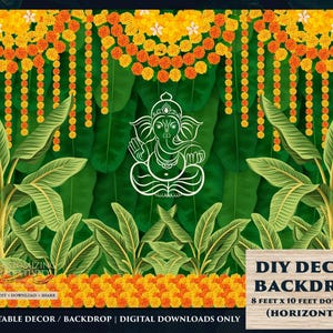 Seemantham backdrop as Indian decoration, Indian wedding decor as Indian puja backdrop, Seemantham decor Haldi decoration & Mehndi decor