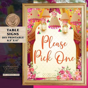 Mehndi Station Sign: Indian Wedding Bangle Bar Decor (Digital Download)