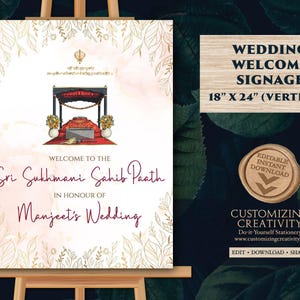 Sri Sukhmani Sahib Path Welcome sign & Sukhmani Paath sign, Sukhmani Sahib Path sign as Sukhmani Sahib sign, Welcome to Sukhmani path poster