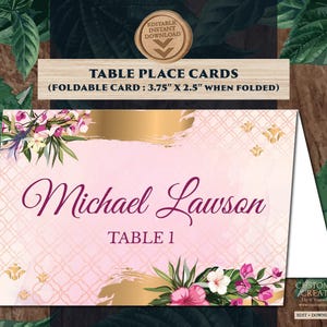 Beach Wedding Place Cards Indian as Indian table cards Beach, Indian escort cards & Tropical Name tags, Indian Wedding Food Labels Dinner